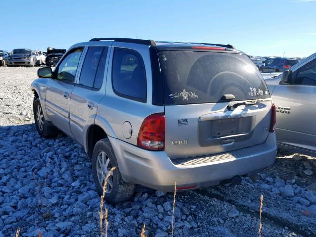 5GADS13S242360882 - 2004 BUICK RAINIER CX SILVER photo 3