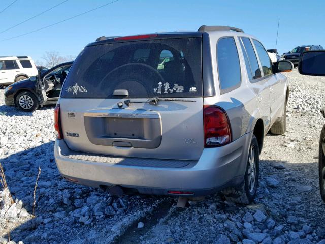 5GADS13S242360882 - 2004 BUICK RAINIER CX SILVER photo 4