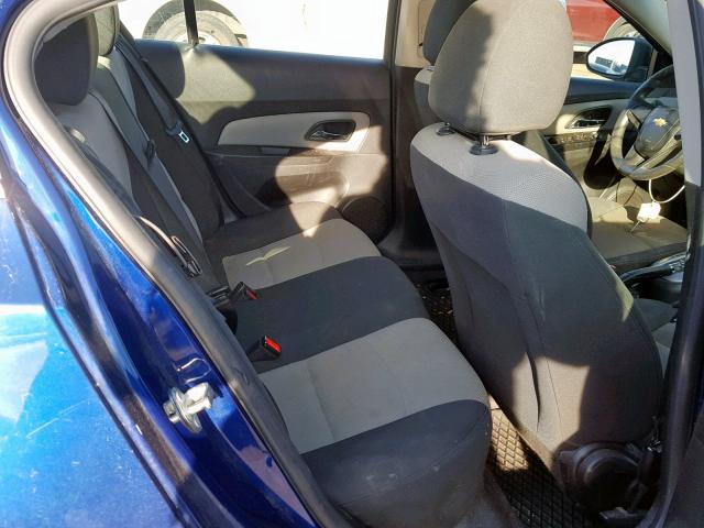 1G1PC5SH1C7251443 - 2012 CHEVROLET CRUZE LS BLUE photo 6