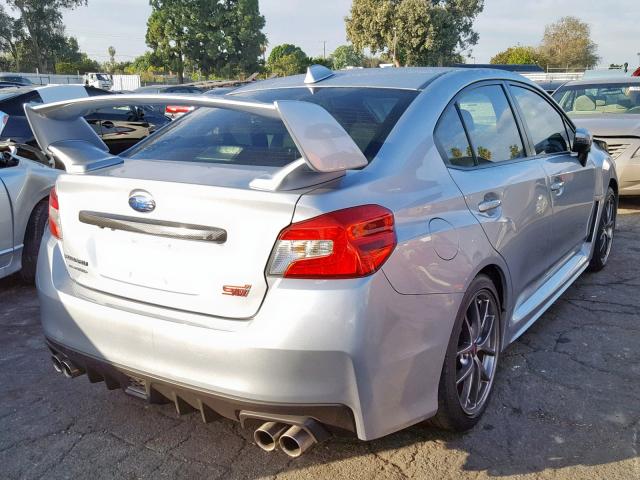 JF1VA2U61F9804878 - 2015 SUBARU WRX STI SILVER photo 4