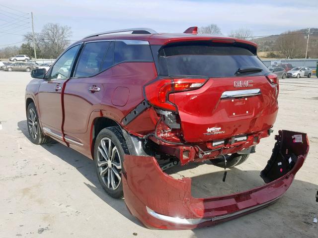 3GKALSEX3KL106014 - 2019 GMC TERRAIN DE MAROON photo 3