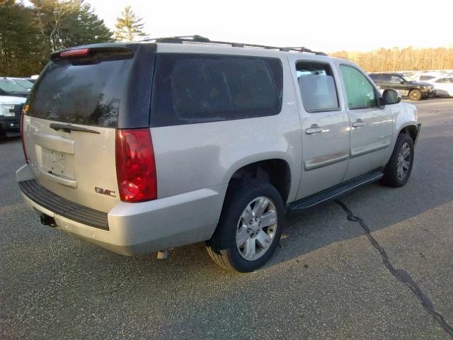 1GKFK16367J170061 - 2007 GMC YUKON XL K GRAY photo 4