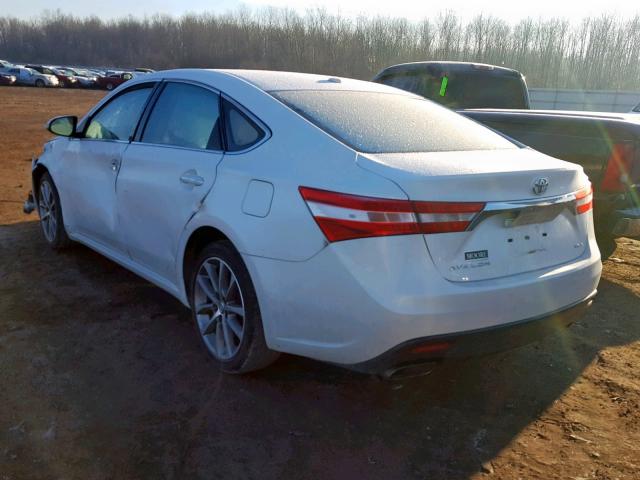4T1BK1EB4FU184844 - 2015 TOYOTA AVALON XLE WHITE photo 3