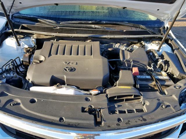 4T1BK1EB4FU184844 - 2015 TOYOTA AVALON XLE WHITE photo 7