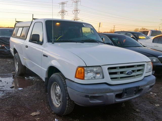 1FTYR10D03PA42049 - 2003 FORD RANGER WHITE photo 1