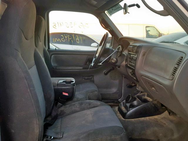 1FTYR10D03PA42049 - 2003 FORD RANGER WHITE photo 5