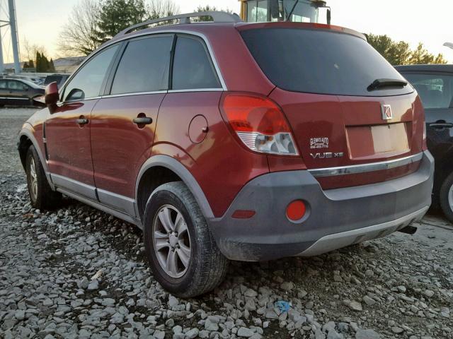 3GSCL33P89S556310 - 2009 SATURN VUE XE RED photo 3