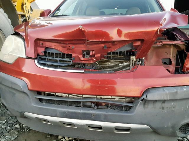 3GSCL33P89S556310 - 2009 SATURN VUE XE RED photo 9