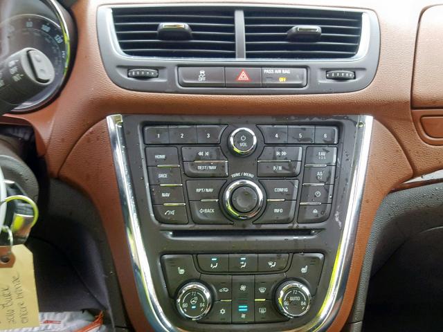 KL4CJHSB4GB544789 - 2016 BUICK ENCORE PRE BROWN photo 9