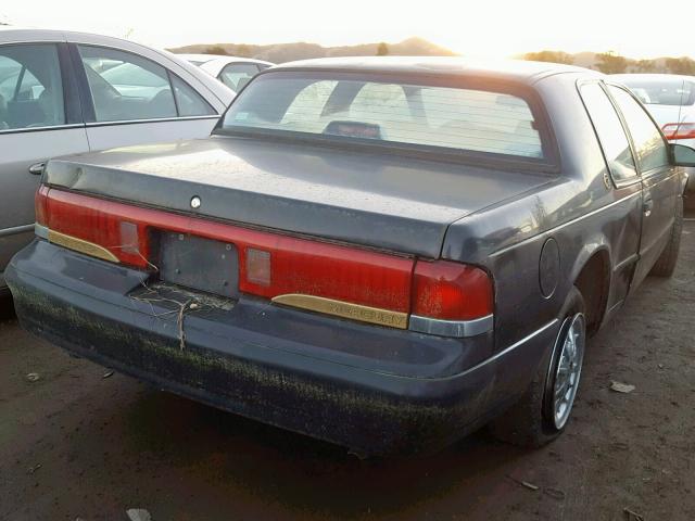 1MELM62W0SH644753 - 1995 MERCURY COUGAR XR7 BLACK photo 4