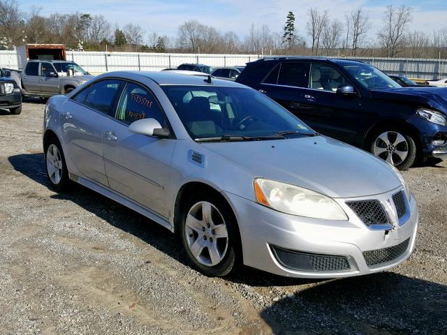 1G2ZJ57B794274850 - 2009 PONTIAC G6 SILVER photo 1