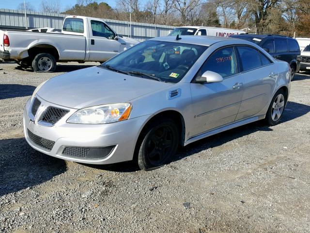 1G2ZJ57B794274850 - 2009 PONTIAC G6 SILVER photo 2