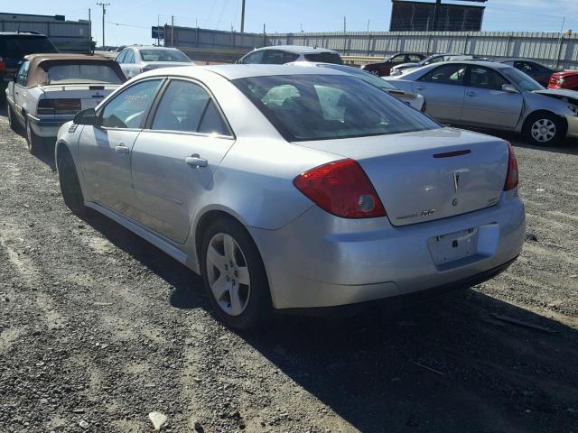 1G2ZJ57B794274850 - 2009 PONTIAC G6 SILVER photo 3