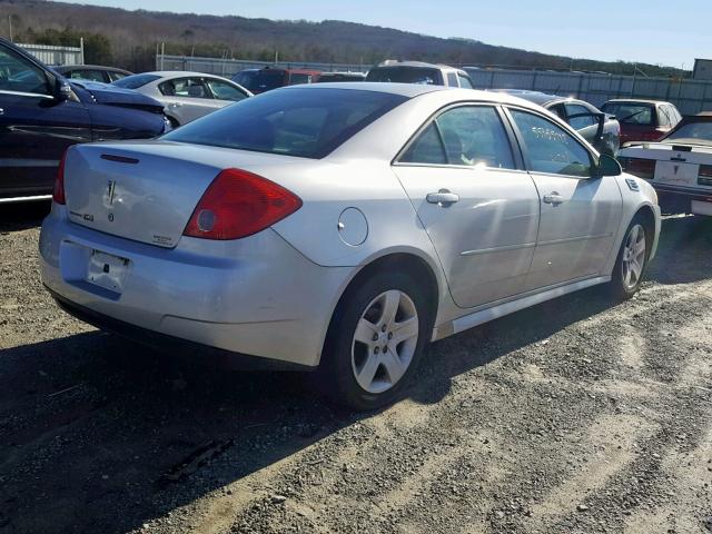 1G2ZJ57B794274850 - 2009 PONTIAC G6 SILVER photo 4