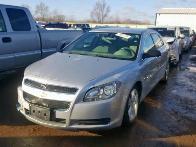 1G1ZA5E10BF280188 - 2011 CHEVROLET MALIBU LS SILVER photo 2