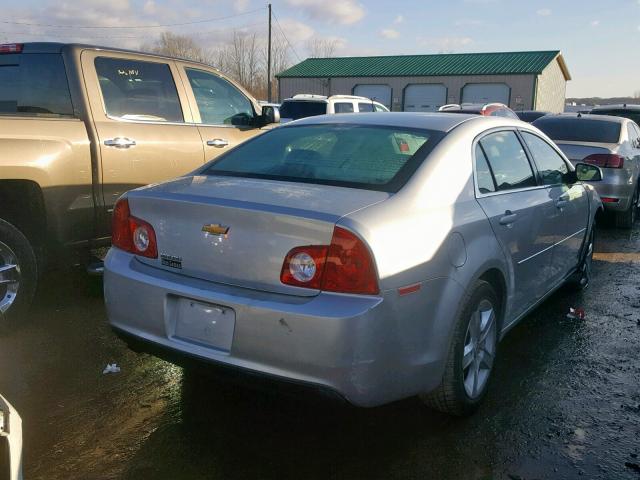 1G1ZA5E10BF280188 - 2011 CHEVROLET MALIBU LS SILVER photo 4