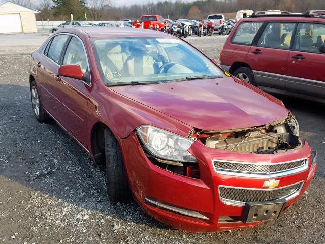 1G1ZD5EB4AF226584 - 2010 CHEVROLET MALIBU 2LT MAROON photo 1