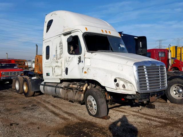 1FUJGLBG6ELFP4017 - 2014 FREIGHTLINER CASCADIA 1 WHITE photo 1