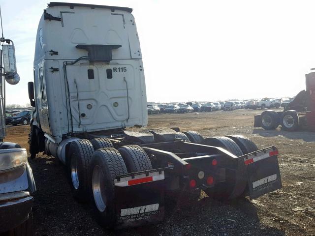 1FUJGLBG6ELFP4017 - 2014 FREIGHTLINER CASCADIA 1 WHITE photo 3