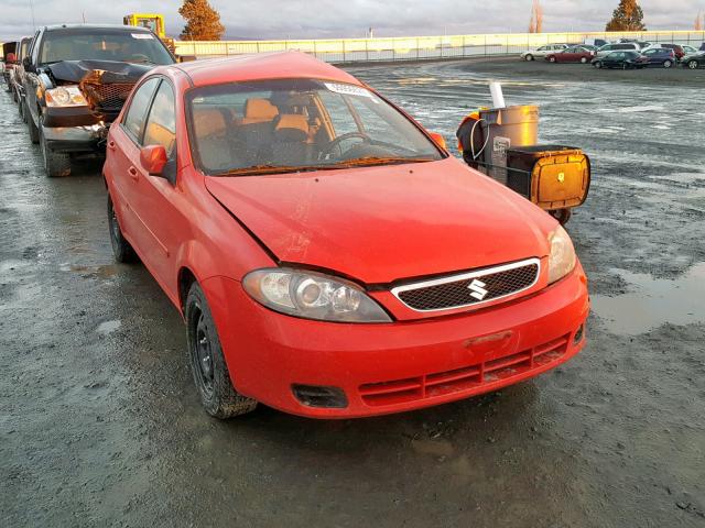 KL5JD66Z28K746585 - 2008 SUZUKI RENO BASE RED photo 1