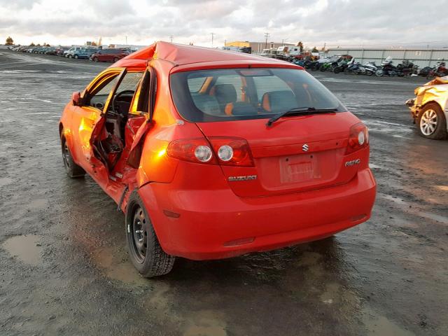 KL5JD66Z28K746585 - 2008 SUZUKI RENO BASE RED photo 3