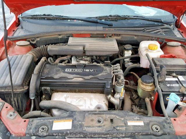 KL5JD66Z28K746585 - 2008 SUZUKI RENO BASE RED photo 7