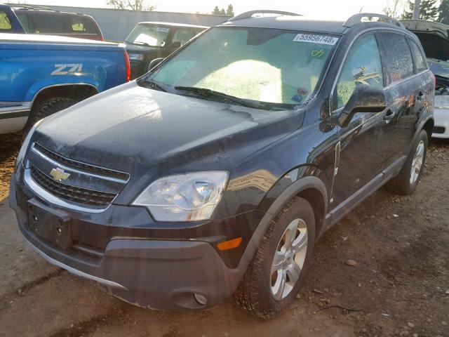 3GNAL2EK3DS576463 - 2013 CHEVROLET CAPTIVA LS BLACK photo 2