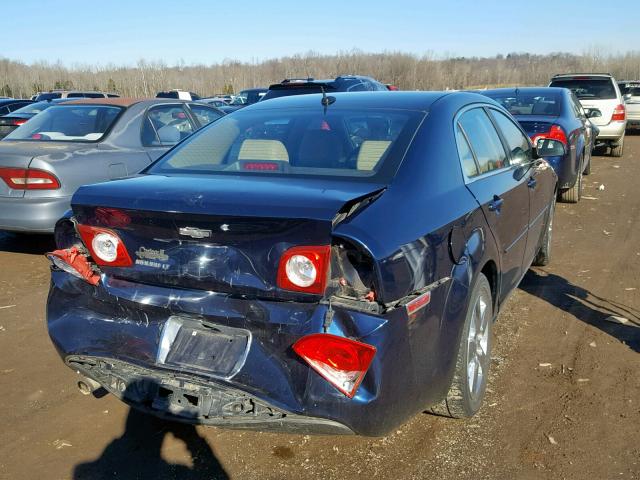 1G1ZD5EB3AF258152 - 2010 CHEVROLET MALIBU 2LT BLUE photo 4