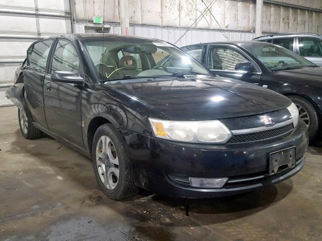 1G8AL52F54Z127557 - 2004 SATURN ION LEVEL BLACK photo 1
