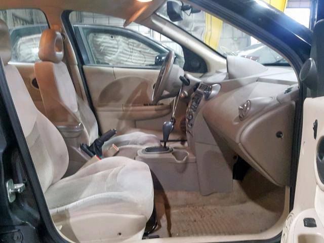 1G8AL52F54Z127557 - 2004 SATURN ION LEVEL BLACK photo 5