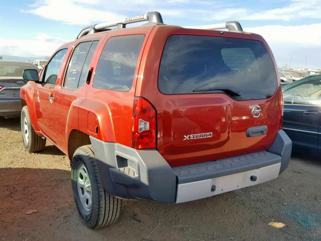 5N1AN0NW5EN811754 - 2014 NISSAN XTERRA X RED photo 3