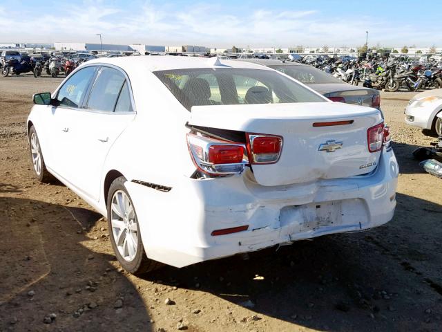 1G11E5SA7DF239419 - 2013 CHEVROLET MALIBU 2LT WHITE photo 3