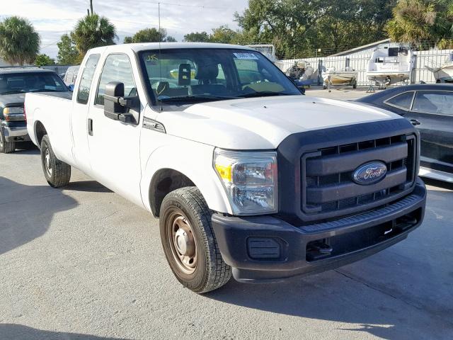 1FT7X2A67FEB75818 - 2015 FORD F250 SUPER WHITE photo 1