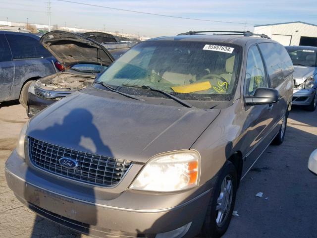 2FMZA52254BA45239 - 2004 FORD FREESTAR S TAN photo 2