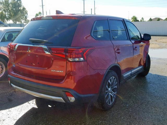 JA4AD2A38JZ017567 - 2018 MITSUBISHI OUTLANDER BURGUNDY photo 4