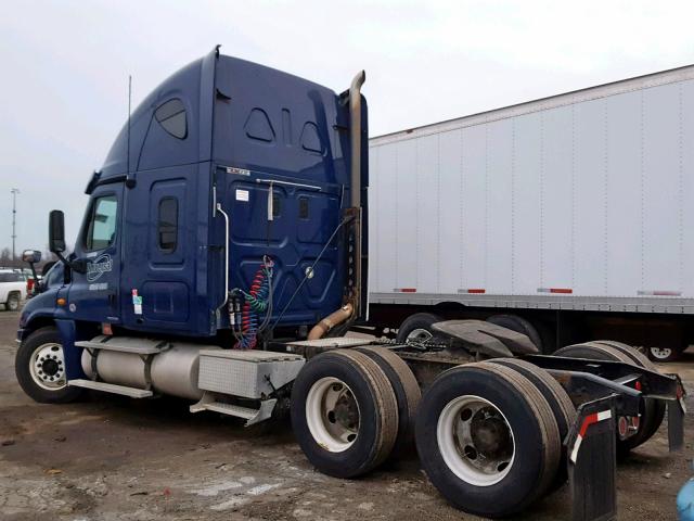 1FUJGLBG4ASAT4729 - 2010 FREIGHTLINER CASCADIA 1 BLUE photo 3