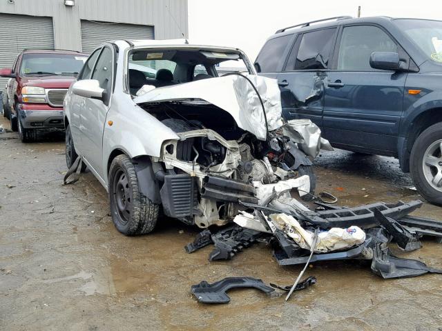 KL1TD52634B240306 - 2004 CHEVROLET AVEO SILVER photo 1