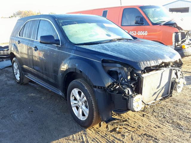 2GNALBEK4H1554442 - 2017 CHEVROLET EQUINOX LS BLACK photo 1