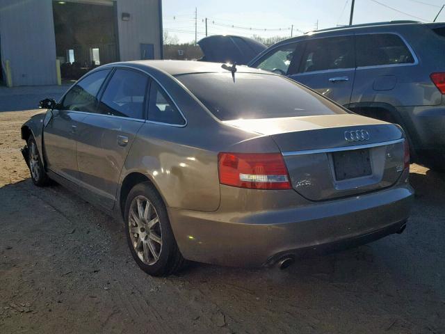 WAUDG74F95N071869 - 2005 AUDI A6 3.2 QUA BROWN photo 3