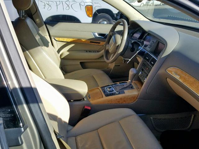 WAUDG74F95N071869 - 2005 AUDI A6 3.2 QUA BROWN photo 5