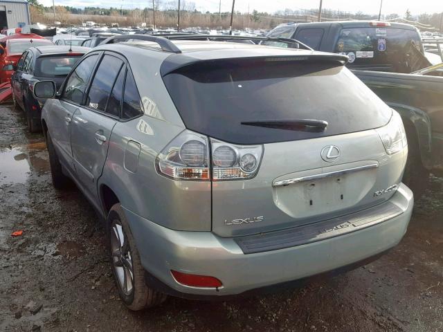 JTJHW31U360042382 - 2006 LEXUS RX 400 GRAY photo 3