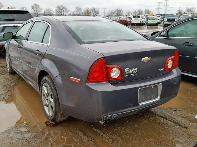 1G1ZC5E07A4123009 - 2010 CHEVROLET MALIBU 1LT GRAY photo 3