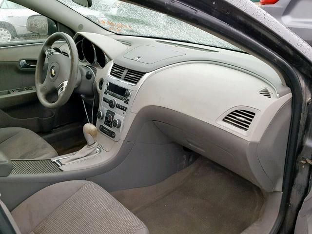 1G1ZC5E07A4123009 - 2010 CHEVROLET MALIBU 1LT GRAY photo 5