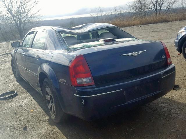 2C3AA53G15H188574 - 2005 CHRYSLER 300 TOURIN BLUE photo 3