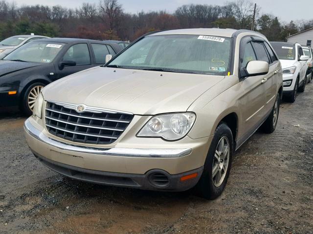 2A8GM68X17R254106 - 2007 CHRYSLER PACIFICA T TAN photo 2