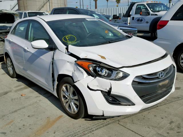 KMHD35LE4DU030657 - 2013 HYUNDAI ELANTRA GT WHITE photo 1