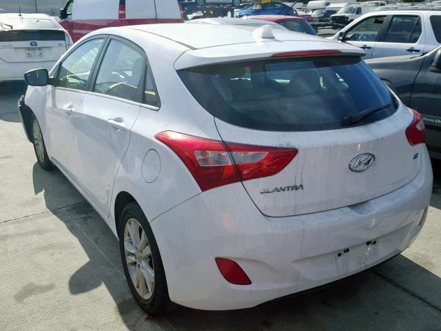 KMHD35LE4DU030657 - 2013 HYUNDAI ELANTRA GT WHITE photo 3