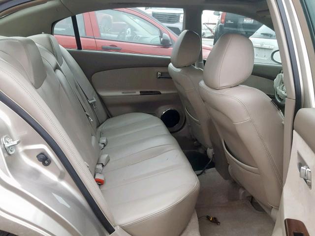 1N4BL11E25C388912 - 2005 NISSAN ALTIMA SE GOLD photo 6