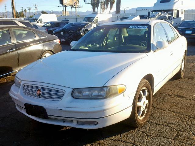 2G4WB55K611241221 - 2001 BUICK REGAL LS WHITE photo 2