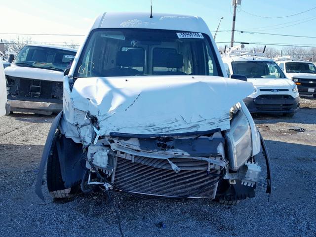 NM0LS7DNXCT095382 - 2012 FORD TRANSIT CO WHITE photo 9